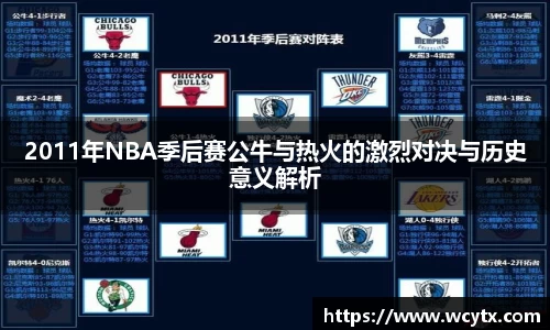 2011年NBA季后赛公牛与热火的激烈对决与历史意义解析